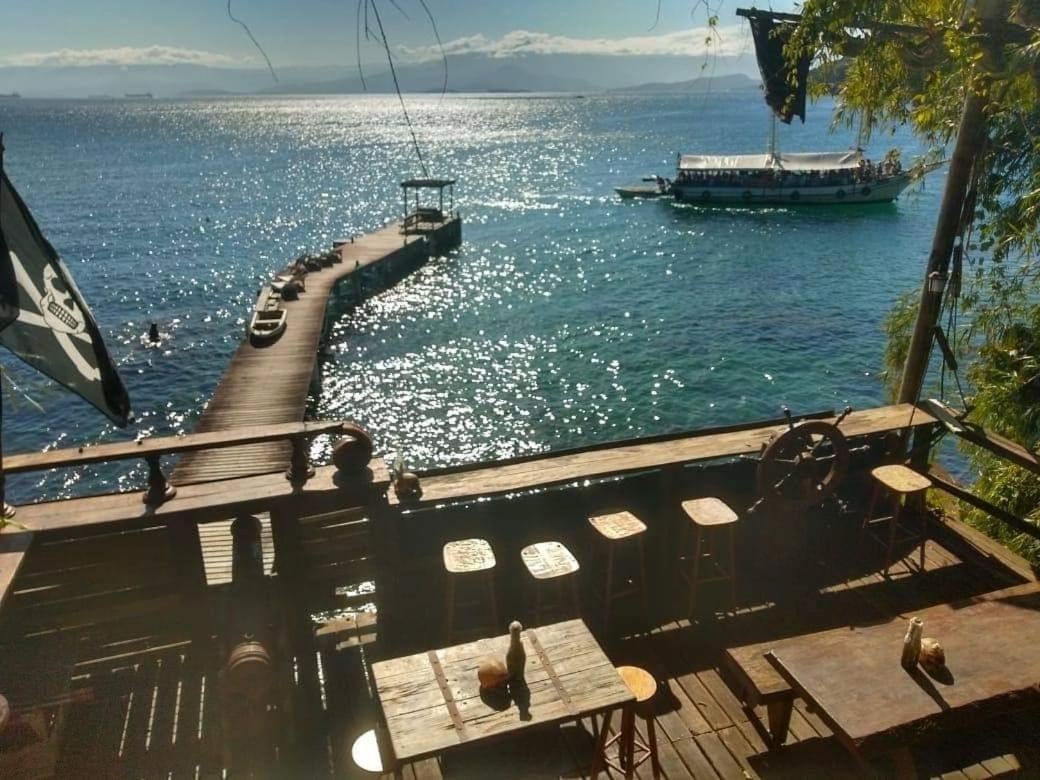 Pousada Refugio Do Capitao ปรายา จิ อาราซาติบา ภายนอก รูปภาพ