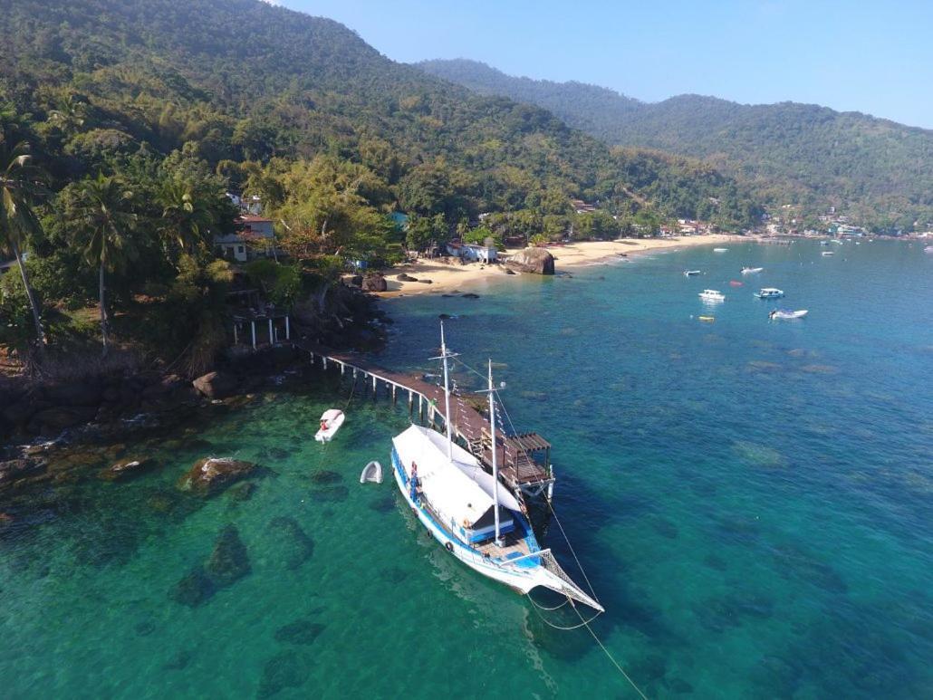 Pousada Refugio Do Capitao ปรายา จิ อาราซาติบา ภายนอก รูปภาพ